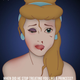Illustration for article titled Artist Depicts Disney Princesses as Victims of Violent Domestic Abuse